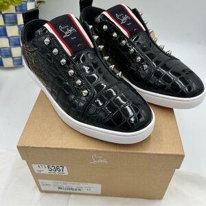 Men’s Christian Louboutin F.A.V Fique A low top sneakers size 41 made in Italy